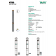 POMPA SUBMERSIBILA 4STM6-7(49 MT) POMPA SUBMERSIBILA 4STM6-7(49 MT)