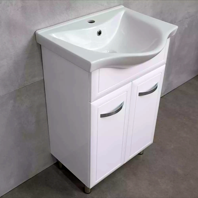 DULAP PENTRU BAIE PE PARDOSEALĂ BAYRO ALLURE DUO SUB LAVOAR ALBA 540 ALB DULAP PENTRU BAIE PE PARDOSEALĂ BAYRO ALLURE DUO SUB LAVOAR ALBA 540 ALB
