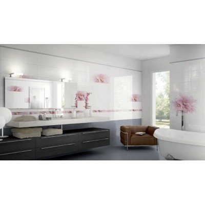 DECOR COMPOZITIE TRESOR FIORI TURCHESE 50X76