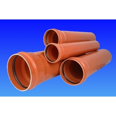 TUB PVC SN4MS D160 L=1000 mm CU GARNITURA