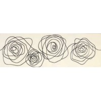 DECOR VOGUE MARFIL INSERTO ROSE 20X60