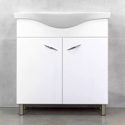 DULAP DALAS ALB CU LAVOAR ALBA 800, LAVOAR APLICAT SANOVIT ALBA 800X460X175 DULAP DALAS ALB CU LAVOAR ALBA 800, LAVOAR APLICAT SANOVIT ALBA 800X460X175