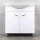 DULAP DALAS ALB CU LAVOAR ALBA 800, LAVOAR APLICAT SANOVIT ALBA 800X460X175 DULAP DALAS ALB CU LAVOAR ALBA 800, LAVOAR APLICAT SANOVIT ALBA 800X460X175