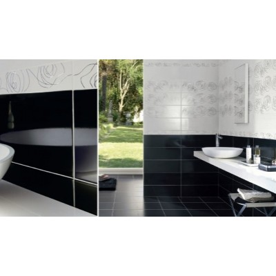 FRIZ VOGUE MARFIL LISTELLO ROSE 6X60 FRIZ VOGUE MARFIL LISTELLO ROSE 6X60