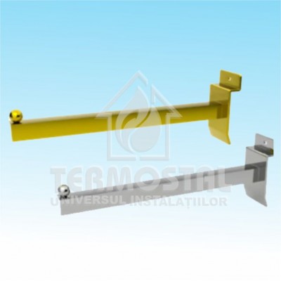 BRAT DUS PATRAT L.400mm CROMAT BRAT DUS PATRAT L.400mm CROMAT