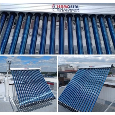 COLECTOR SOLAR PRESURIZAT 24 TUB CU SUPORT ACOP.INCLINAT COLECTOR SOLAR PRESURIZAT 24 TUB CU SUPORT ACOP.INCLINAT