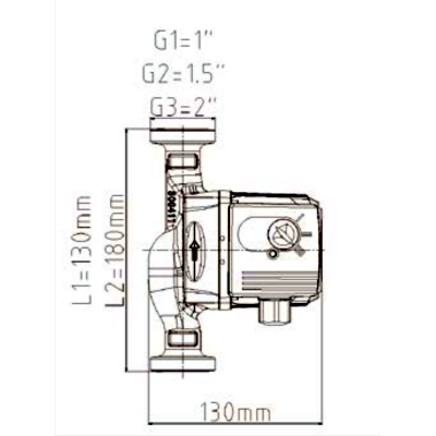 POMPA CIRCULATIE GRS25/6 (130MM) POMPA CIRCULATIE GRS25/6 (130MM)