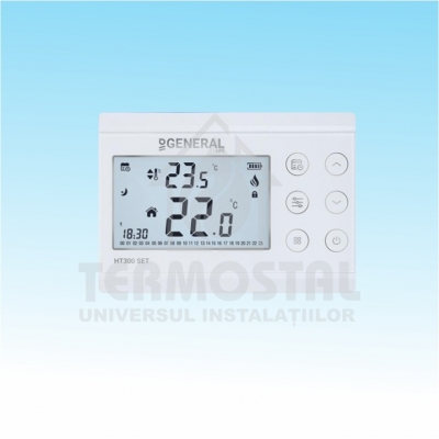 TERMOSTAT WIRELESS GENERAL SOLARA 300S RF PROGRAMABIL TERMOSTAT WIRELESS GENERAL SOLARA 300S RF PROGRAMABIL