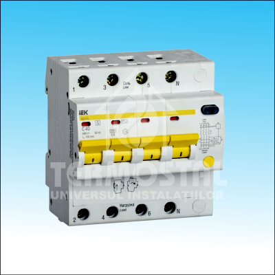 AUTOMAT DIFERENTIAL АД14 4Р 40А 100МА