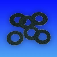GARN. GUMA NEAGRA 10/18/2 mm, 1/2''