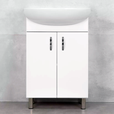 DULAP PENTRU BAIE PE PARDOSEALĂ BAYRO BRIS SUB LAVOAR ARTECO 550 ALB, LAVOAR SUSPENDAT CERSANIT ARTECO 550X440X150 DULAP PENTRU BAIE PE PARDOSEALĂ BAYRO BRIS SUB LAVOAR ARTECO 550 ALB, LAVOAR SUSPENDAT CERSANIT ARTECO 550X440X150