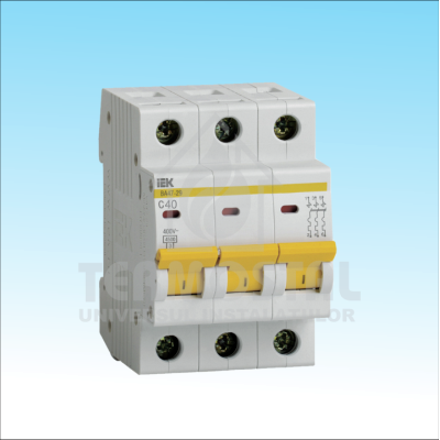 INTRERUP. AUTOMAT ВА-47-29М 3Р 40А 4,5КА C-TICA C