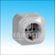 PRIZA РС10-3-ФБ 16А 1 LOC CONECTARE PAMINT (ALB) FORTUNA