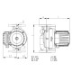 POMPA CIRC. GHN basic 40-70 F 3x400V DN40 POMPA CIRC. GHN basic 40-70 F 3x400V DN40