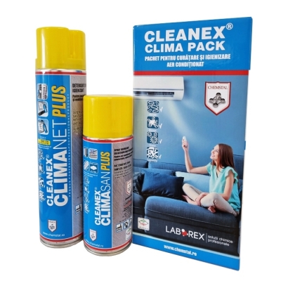 PACHET CURATARE, IGIENIZARE AER CONDITIONAT CLEANEX CLIMA PACK