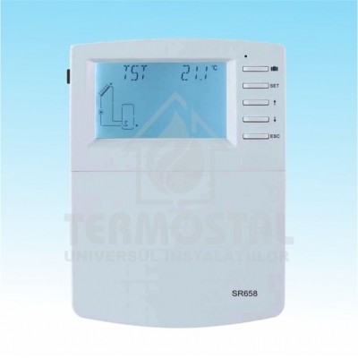 CONTROLER PENTRU BATERII SOLARE SR658 CONTROLER PENTRU BATERII SOLARE SR658