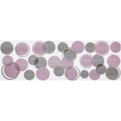 DECOR TRESOR INSERTO BOLLE ROSA 25X76