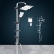 BARA DUS CU DIF.250MMx250MM+DIF.95MMx120MM,SUP.REGL.NEO CR.BLACK 150CM BARA DUS CU DIF.250MMx250MM+DIF.95MMx120MM,SUP.REGL.NEO CR.BLACK 150CM