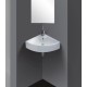 LAVOAR DE COLT SUSPENDAT WH313 460*460*180 MM LAVOAR DE COLT SUSPENDAT WH313 460*460*180 MM