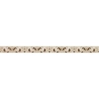 FRIZ DIVA LISTELLO ARABESCATO BROWN 4,5X76