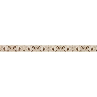 FRIZ DIVA LISTELLO ARABESCATO BROWN 4,5X76
