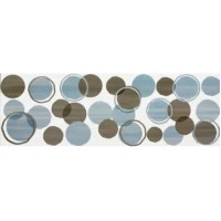 DECOR TRESOR INSERTO BOLLE TURCHESE 25X76