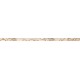 FRIZ DIVA LISTELLO ROSE ORO 1/2/3  3.5X76