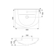 DULAP PENTRU BAIE PE PARDOSEALĂ BAYRO BRIS SUB LAVOAR LIBRA 600 ALB, LAVOAR APLICAT CERSANIT LIBRA 600X460X195 DULAP PENTRU BAIE PE PARDOSEALĂ BAYRO BRIS SUB LAVOAR LIBRA 600 ALB, LAVOAR APLICAT CERSANIT LIBRA 600X460X195