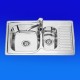 CHIUVETA INOX DREPTUNGHI 78 50/15 0,8 FB RIFLATA STINGA CU SIFON CHIUVETA INOX DREPTUNGHI 78 50/15 0,8 FB RIFLATA STINGA CU SIFON
