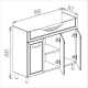 DULAP ALLURE DUO ALB ALBA 1000, LAVOAR APLICAT SANOVIT ALBA 1000X465X180 DULAP ALLURE DUO ALB ALBA 1000, LAVOAR APLICAT SANOVIT ALBA 1000X465X180