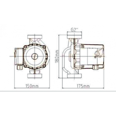 POMPA CIRCULATIE GRS32/8-2 POMPA CIRCULATIE GRS32/8-2