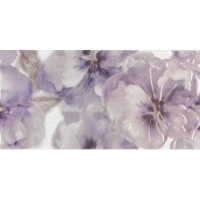 DECOR MAISON INSERTO FIORI MALVA 1/2/3 25X50