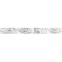 FRIZ VOGUE BIANCO LISTELLO ROSE 6X60