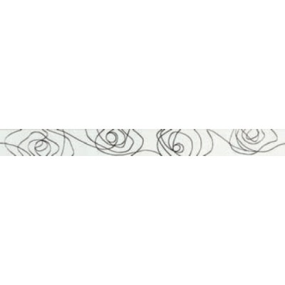 FRIZ VOGUE BIANCO LISTELLO ROSE 6X60