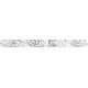 FRIZ VOGUE BIANCO LISTELLO ROSE 6X60