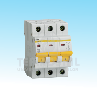 INTRERUP. AUTOMAT ВА-47-29М 3Р 6А 4,5КА C-TICA В