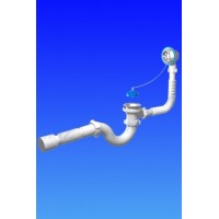 SIFON CADA ANI CU SCURGERE SI REVARSARE REGLABIL 1 1/2" FLEXIBIL 40X50