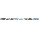 FRIZ TRESOR LISTELLO BOLLE TURCHESE 1/2 5,5X76