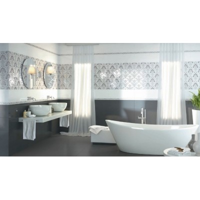 DECOR DIVA IVORY LINE 25X76 DECOR DIVA IVORY LINE 25X76