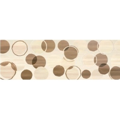 DECOR TRESOR INSERTO BOLLE BEIGE 25X76 DECOR TRESOR INSERTO BOLLE BEIGE 25X76