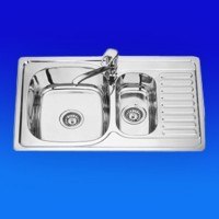 CHIUVETA INOX DREPTUNGHI 78 50/15 0,8 FB RIFLATA DREAPTA CU SIFON