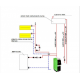 CAZAN COMBUSTIBIL SOLID MCE AGRO V1 30KW CU PANOU COMANDA+VENTILATOR