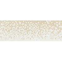 Decor Diva Inserto Gocce Terminale Oro 25x76