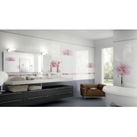 DECOR TRESOR COMP. FIORE ROSA 25x76   11 mm
