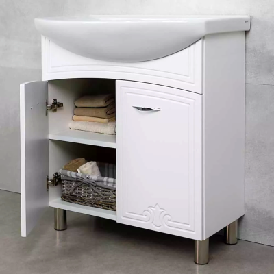 DULAP DECO ONE ALB CU LAVOAR ZENON 750, LAVOAR APLICAT SANOVIT ZENON 750X498X180 DULAP DECO ONE ALB CU LAVOAR ZENON 750, LAVOAR APLICAT SANOVIT ZENON 750X498X180