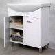 DULAP DECO ONE ALB CU LAVOAR ZENON 750, LAVOAR APLICAT SANOVIT ZENON 750X498X180 DULAP DECO ONE ALB CU LAVOAR ZENON 750, LAVOAR APLICAT SANOVIT ZENON 750X498X180