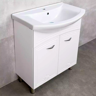 DULAP DECO ONE ALB CU LAVOAR ZENON 750, LAVOAR APLICAT SANOVIT ZENON 750X498X180 DULAP DECO ONE ALB CU LAVOAR ZENON 750, LAVOAR APLICAT SANOVIT ZENON 750X498X180
