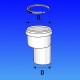 ADAPTOR PP EXC. VALSIR D32/40 M/F ADAPTOR PP EXC. VALSIR D32/40 M/F
