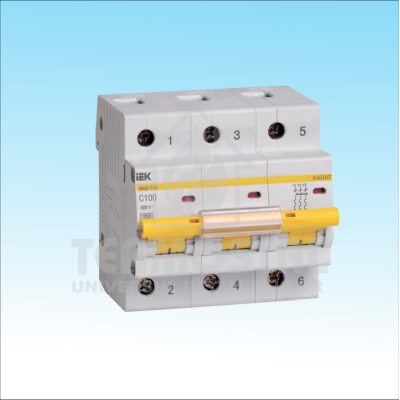 INTRERUP. AUTOMAT ВА-47-100 3Р 100A 10 КА C-TICA C INTRERUP. AUTOMAT ВА-47-100 3Р 100A 10 КА C-TICA C