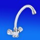 MISC.CHIUVETA CLASSIC TEAVA INOX 2 MANETE MISC.CHIUVETA CLASSIC TEAVA INOX 2 MANETE